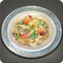 A picture of a seafood dish