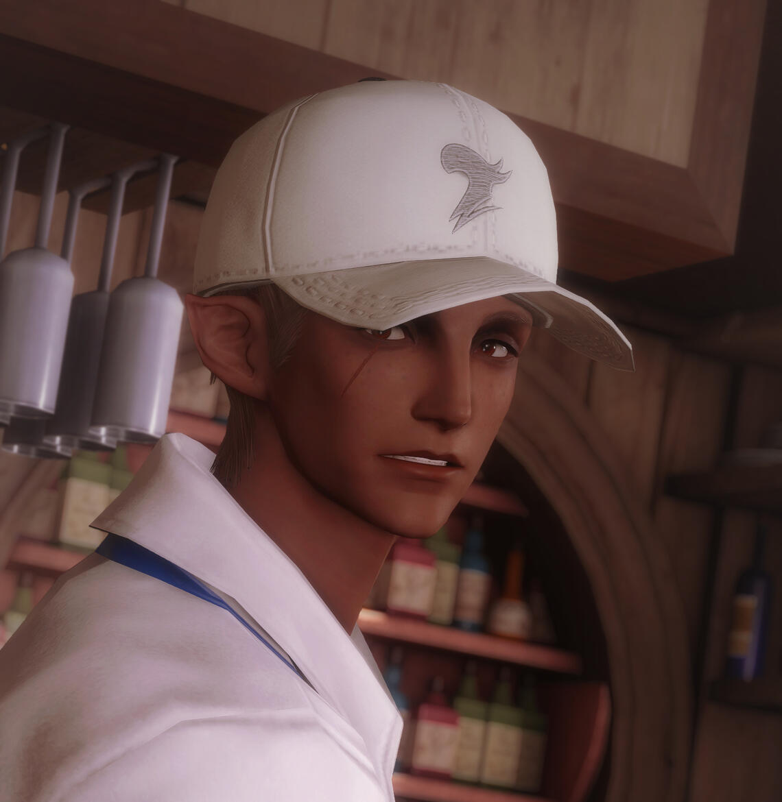 A man in a ballcap