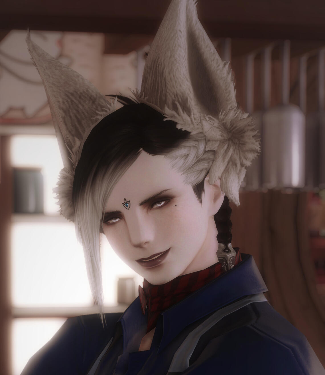 A Roe woman with wolf ears.
